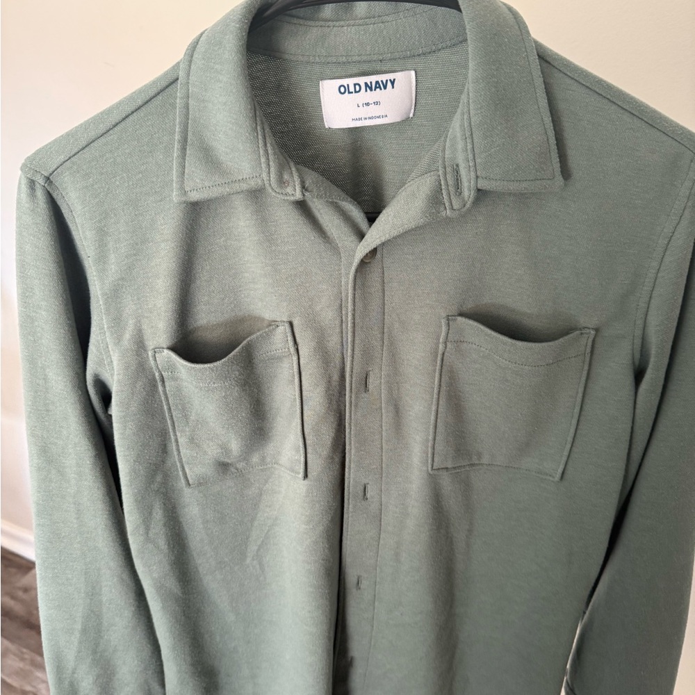 Old Navy Sage Green Casual Shirt